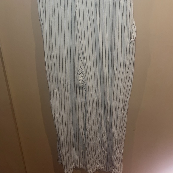 Old Navy boho styled pin striped jumper with embroidery size Small - Picture 9 of 9